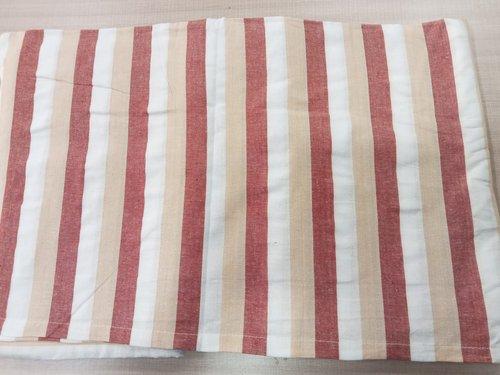 BEDSHEET STRIPE 90X108 2 PILLOW COVER